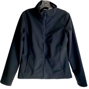 Pulse Long Sleeve Waterproof Windproof Black Jacket Size Small